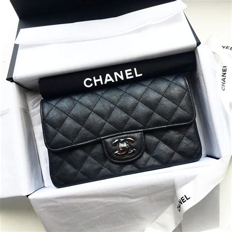 chanel mini flap all black|Chanel classic flap small price.